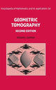 Book cover of: Geometric Tomography. By: Richard J. Gardner