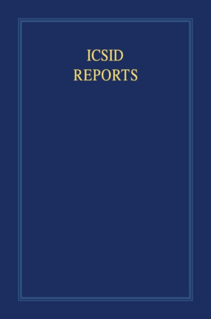 Book cover of: ICSID Reports. By: Karen Lee