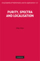 Book cover of: Purity, Spectra and Localisation. By: Mike Prest