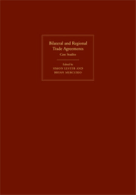 Book cover of: Bilateral and Regional Trade Agreements