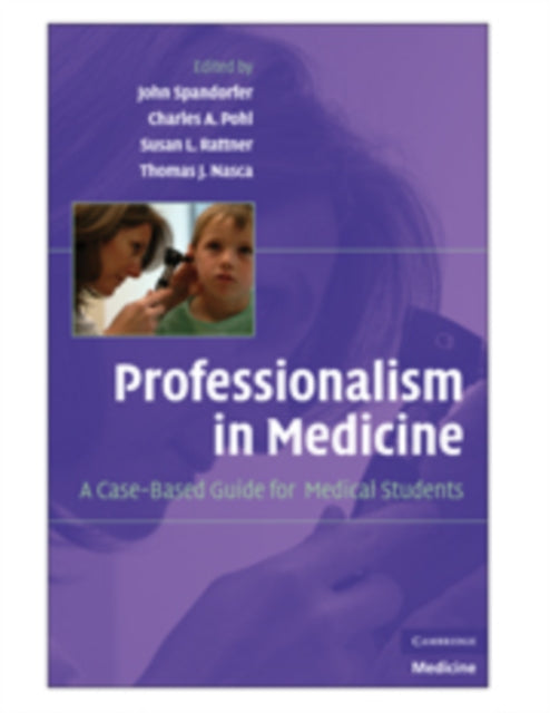 Book cover of: Professionalism in Medicine