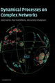 Book cover of: Dynamical Processes on Complex Networks. By: Alain Barrat