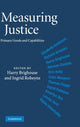 Book cover of: Measuring Justice. By: Harry Brighouse