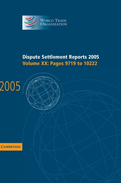 Book cover of: Dispute Settlement Reports 2005. By: World Trade Organization