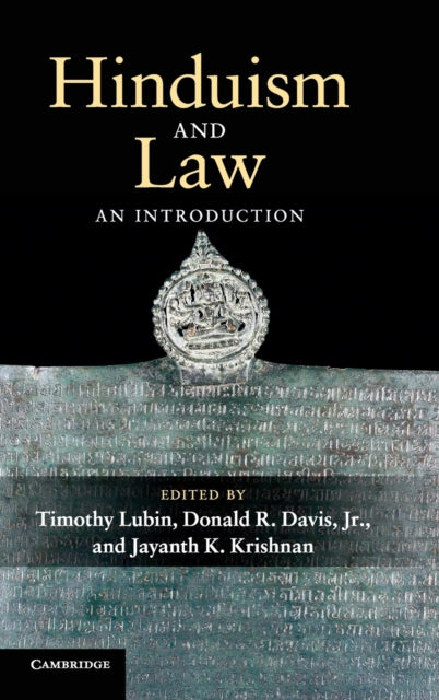 Book cover of: Hinduism and Law. By: Timothy Lubin