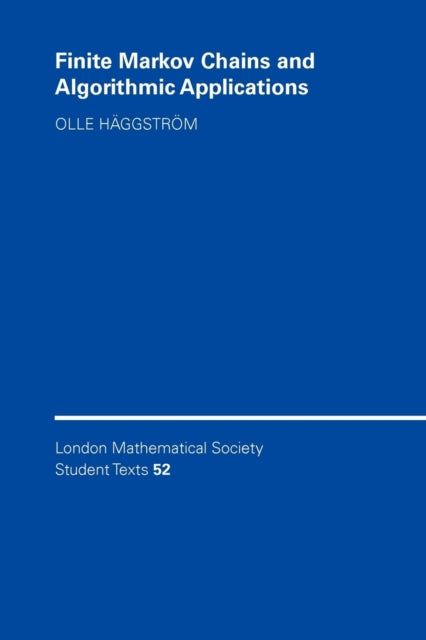 Book cover of: Finite Markov Chains and Algorithmic Applications