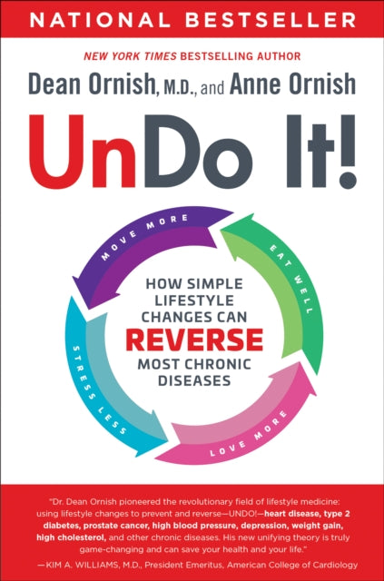 Book cover of: Undo It!. By: Dean Ornish M.D.