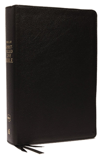 Book cover of: NKJV, Spirit-Filled Life Bible, Third Edition, Genuine Leather, Black, Red Letter, Comfort Print. By: Jack W. Hayford