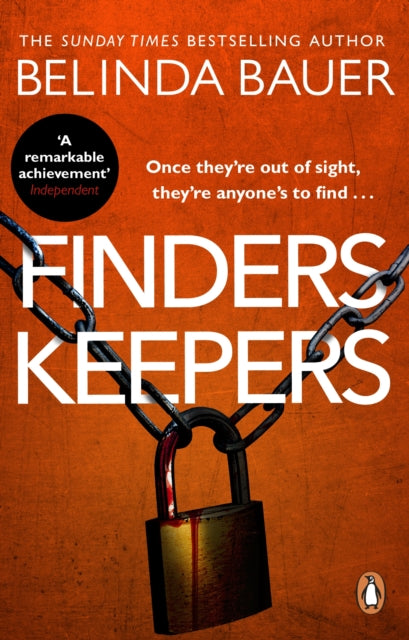 Book cover of: Finders Keepers. By: Belinda Bauer