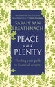 Book cover of: Peace and Plenty. By: Sarah Ban Breathnach