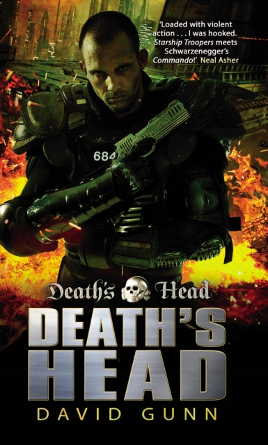 Book cover of: Death's Head. By: David Gunn