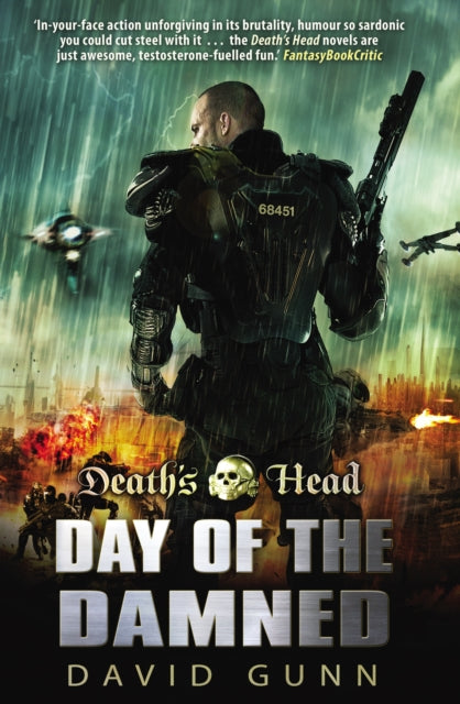 Book cover of: Death's Head: Day Of The Damned. By: David Gunn