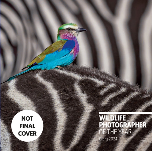 Book cover of: Wildlife Photographer of the Year: Desk Diary 2024. By: The Natural History Museum