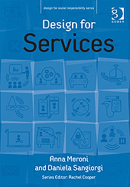 Book cover of: Design for Services. By: Anna Meroni