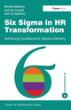 Book cover of: Six Sigma in HR Transformation. By: Mircea Albeanu