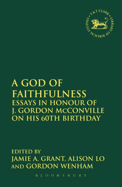 Book cover of: God of Faithfulness. By: J. G. McConville
