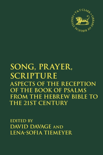 Book cover of: Song, Prayer, Scripture. By: David Davage