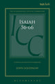Book cover of: Isaiah 56-66 (ICC)