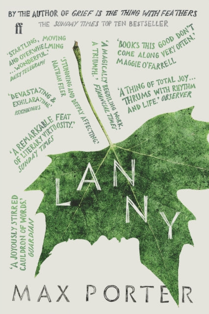 Lanny, Author of the Number One Sunday Times Bestseller SHY 9780571340293 Max Porter