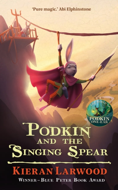 Book cover of: Podkin and the Singing Spear. By: LARWOOD/WYATT
