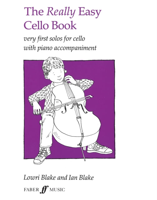 Book cover of: Really Easy Cello Book. By: Lowri Blake