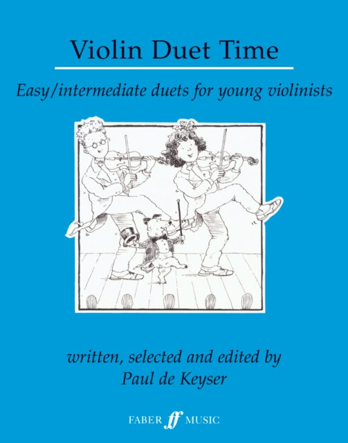 Book cover of: Violin Duet Time. By: Paul de Keyser