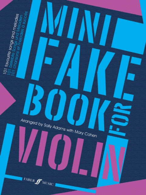 Book cover of: Mini Fake Book for Violin
