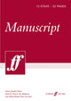 Book cover of: 32-page A4 Manuscript Book, 12-stave