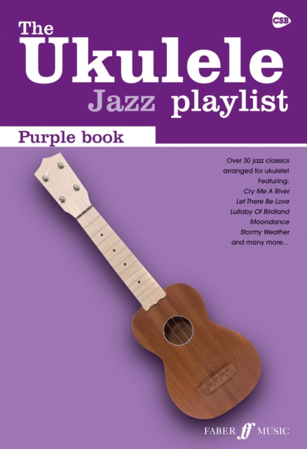Book cover of: Ukulele Jazz Playlist: Purple Book
