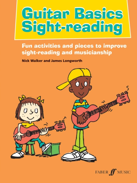 Book cover of: Guitar Basics Sight-reading. By: Nick Walker