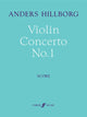 Book cover of: Violin Concerto No.1. By: Anders Hillborg