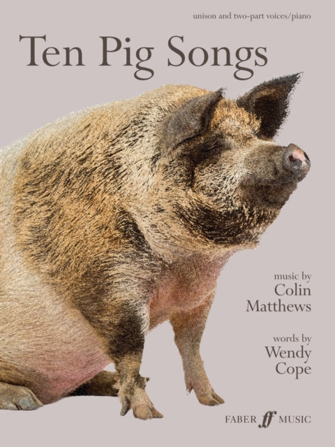 Book cover of: Ten Pig Songs
