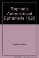 Book cover of: Raphael's Astronomical Ephemeris. By: Edwin Raphael