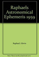 Book cover of: Raphael's Astronomical Ephemeris. By: Edwin Raphael