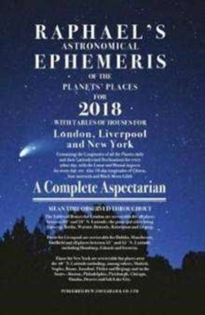 Book cover of: Raphael's Ephemeris 2019. By: Edwin Raphael