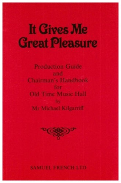 Book cover of: It Gives Me Great Pleasure