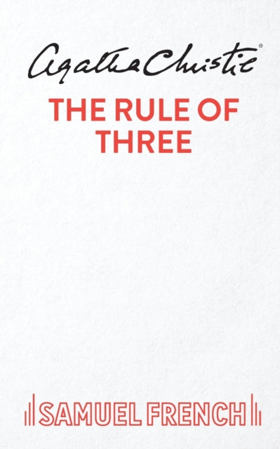 Book cover of: Rule of Three. By: Agatha Christie