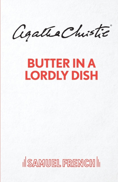 Book cover of: Butter in a Lordly Dish. By: Agatha Christie