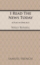 Book cover of: I Read the News Today