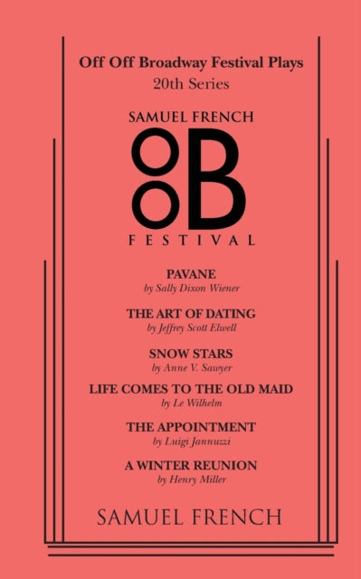 Book cover of: Off Off Broadway Festival Plays, 20th Series. By: Sally Dixon Wiener