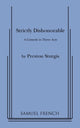Book cover of: Strictly Dishonorable. By: Preston Sturgis