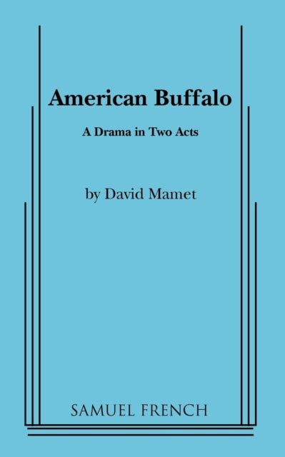 Book cover of: American Buffalo. By: David Mamet