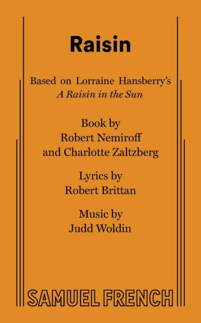 Book cover of: Raisin. By: Judd Woldin
