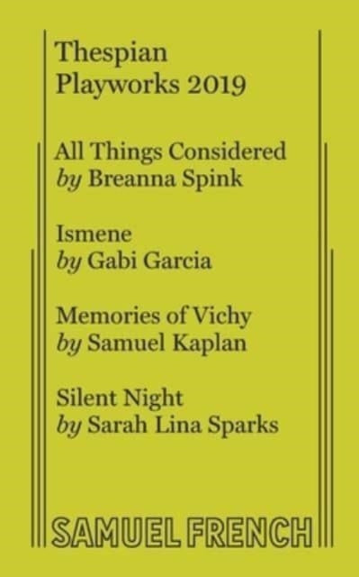 Book cover of: Thespian Playworks 2019. By: VARIOUS AUTHORS