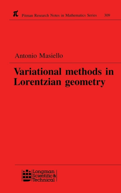 Book cover of: Variational Methods in Lorentzian Geometry