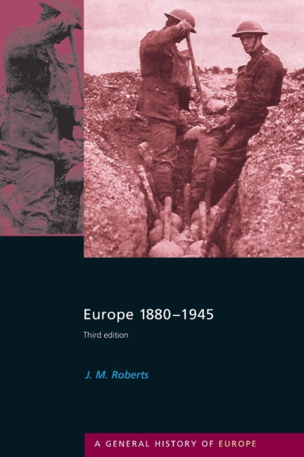 Book cover of: Europe 1880-1945. By: J.M. Roberts