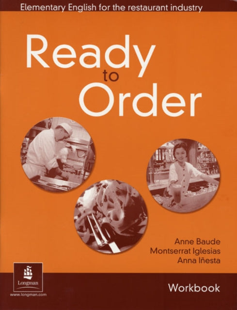 Book cover of: English for Tourism: Ready to Order Workbook. By: Baude