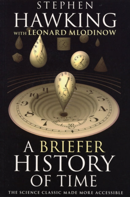 Book cover of: Briefer History of Time. By: Stephen Hawking