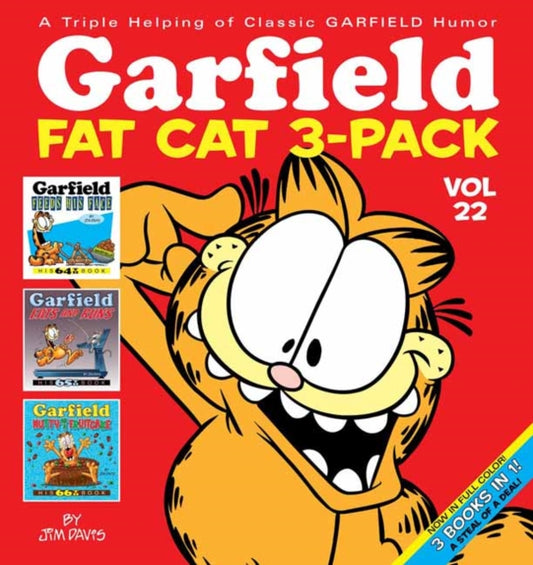 Book cover of: Garfield Fat Cat 3-Pack #22. By: Jim Davis