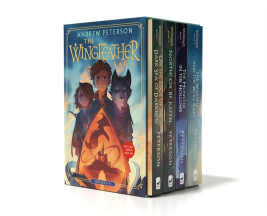 Book cover of: Wingfeather Saga. By: Andrew Peterson